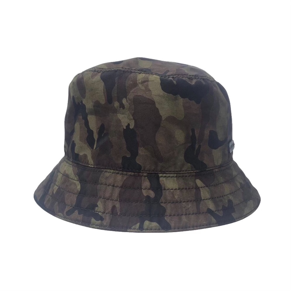 Prada Camouflage Nylon Bucket Hat